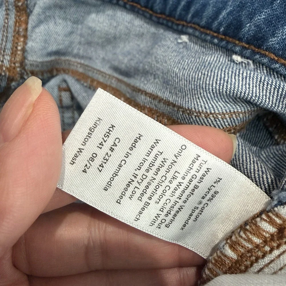 Talbots Stovepipe Ankle Jean Kingston Wash Size 12 Petite‎ Blue Casual Preppy